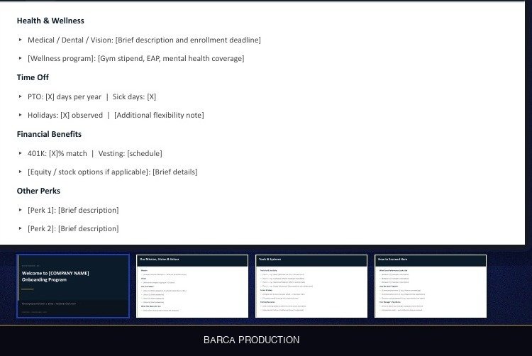 board-meeting-deck template preview