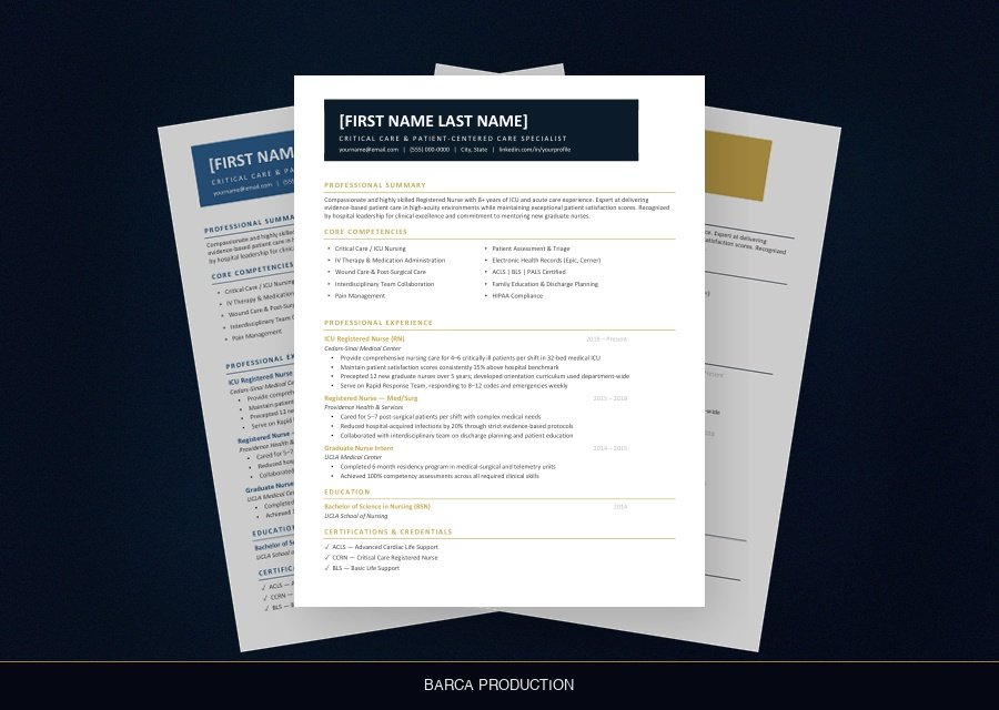 healthcare-career-bundle template preview
